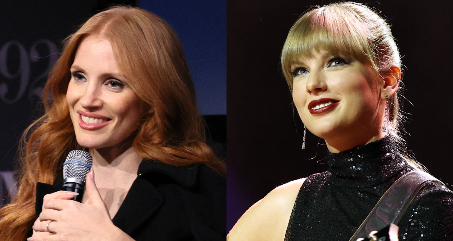 Jessica Chastain Reveals Taylor Swift Sent Her ‘Breakup Playlist’ After