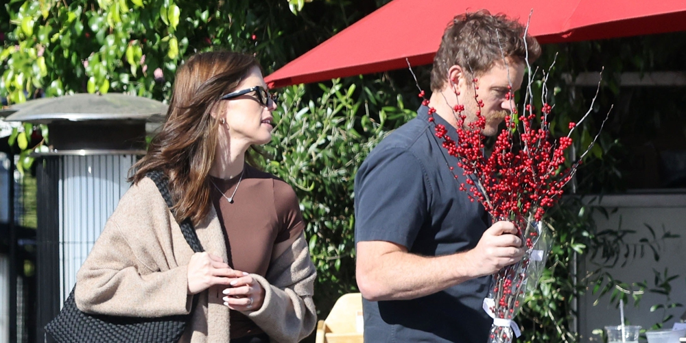 Chris Pratt & Katherine Schwarzenegger Shop for Flowers in L.A. | Chris Pratt, Katherine Schwarzenegger | Just Jared: Celebrity News and Gossip