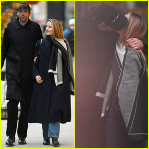 Dianna Agron & Boyfriend Harold Ancart Look Super Loved-Up During PDA-Filled, Very Rare Outing