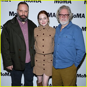 Emma Stone Promotes 'Poor Things' at 2 Separate Events in NYC