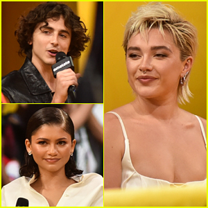 Florence Pugh Hit in the Face by Object at 'Dune: Part Two' Panel at CCXP 2023