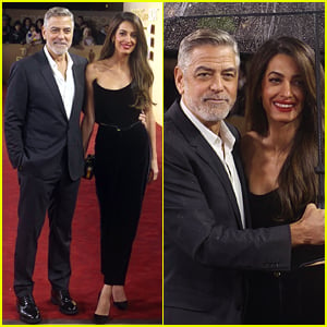 George Clooney Gets Wife Amal's Support at 'Boys in the Boat' London Premiere