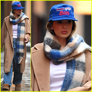 Hailee Steinfeld Shows Support for Beau Josh Allen & Buffalo Bills During NYC Outing on Game Day