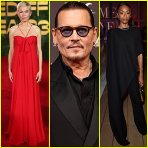 Johnny Depp Joins Michelle Williams, Zoe Saldana, & More Stars at Red Sea Film Festival 2023