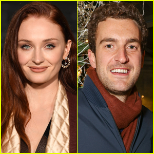 Sophie Turner & Peregrine Pearson Photographed Kissing & Holding Hands in London