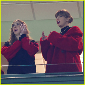 Taylor Swift Wears Red Teddy Coat Previously Worn by Brittany Mahomes at Chiefs Game - Find Out Where to Buy!