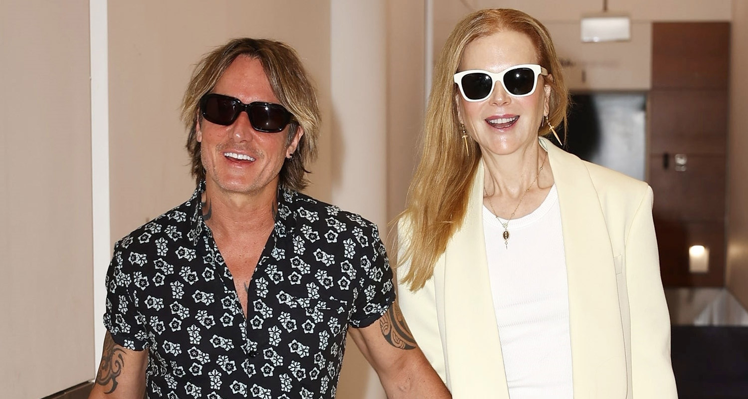 Nicole Kidman & Keith Urban Hold Hands While Arriving in Sydney Keith