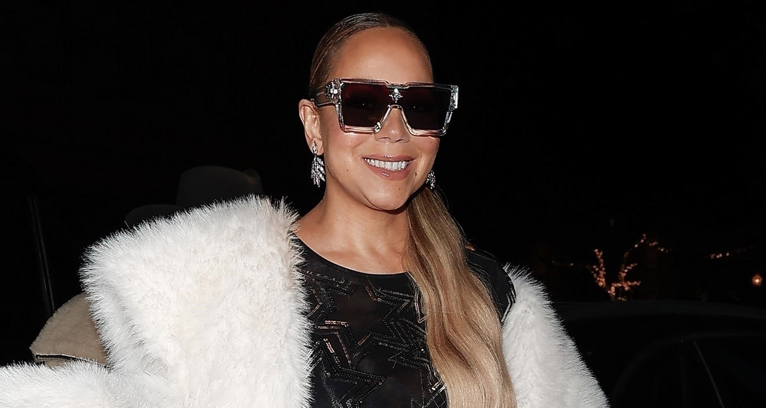Mariah Carey Bundles Up in White Fur Coat for Night Out in Aspen | Kristofer Buckle, Mariah Carey | Just Jared: Celebrity Gossip and Breaking Entertainment News - Vimarsana News