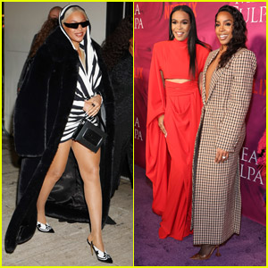 Beyoncé & Michelle Williams Step Out to Support Kelly Rowland at 'Mea Culpa' Premiere