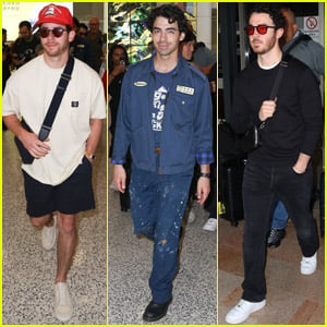 Jonas Brothers Arrive in Sydney Ahead of Australian Tour Dates