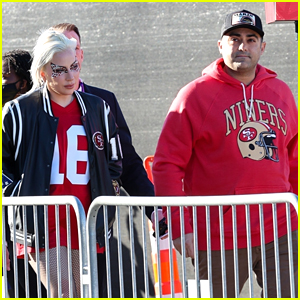 Lady Gaga Joined Boyfriend Michael Polansky to Cheer on San Francisco 49ers at Super Bowl 2024
