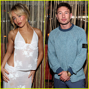 Sabrina Carpenter &amp; Barry Keoghan Couple Up at Grammys After Party, Pose for First Photo Together