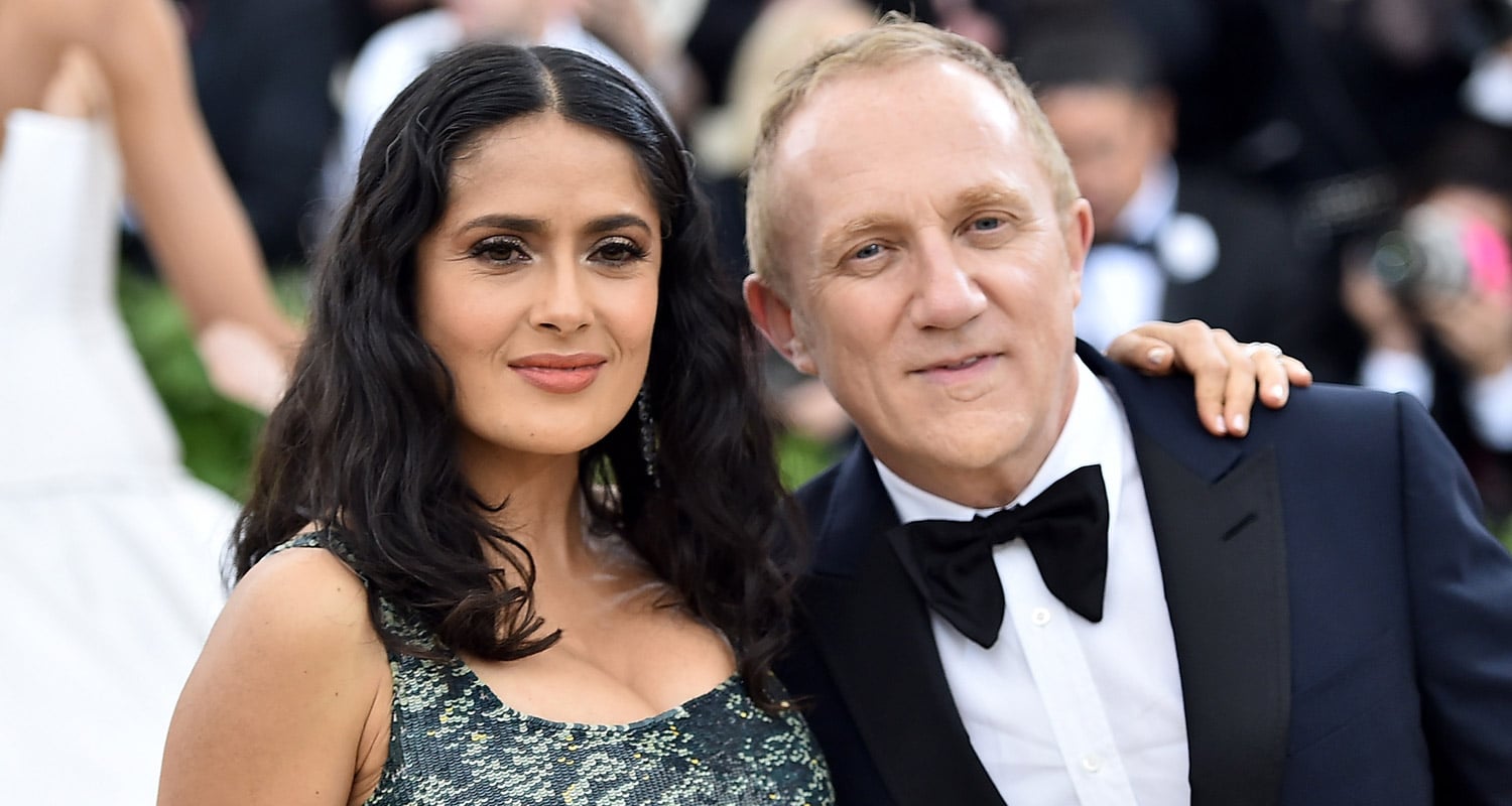 Salma Hayek Celebrates 15th Wedding Anniversary with Husband François-Henri Pinault on Valentine’s Day