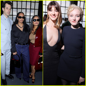 Salma Hayek Hangs Out with Solange Knowles, Mark Ronson, & More Stars at Gucci Fashion Show in Milan!