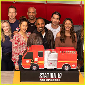 'Station 19' Stars, Including Real-Life Couple Jaina Lee Ortiz & Jay Hayden, Celebrate 100 Episodes of ABC Series!