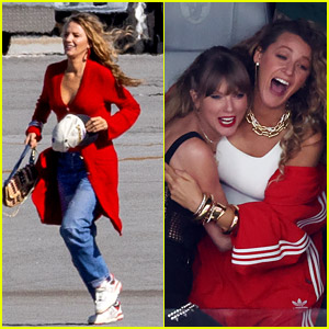 Taylor Swift, Blake Lively, & More Fly from Vegas to L.A. After Super Bowl Weekend