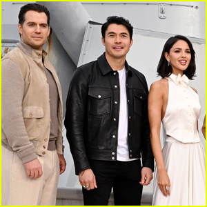 Henry Cavill, Henry Golding, & Eiza Gonzalez Step Out to Promote 'The Ministry of Ungentlemanly Warfare' in London