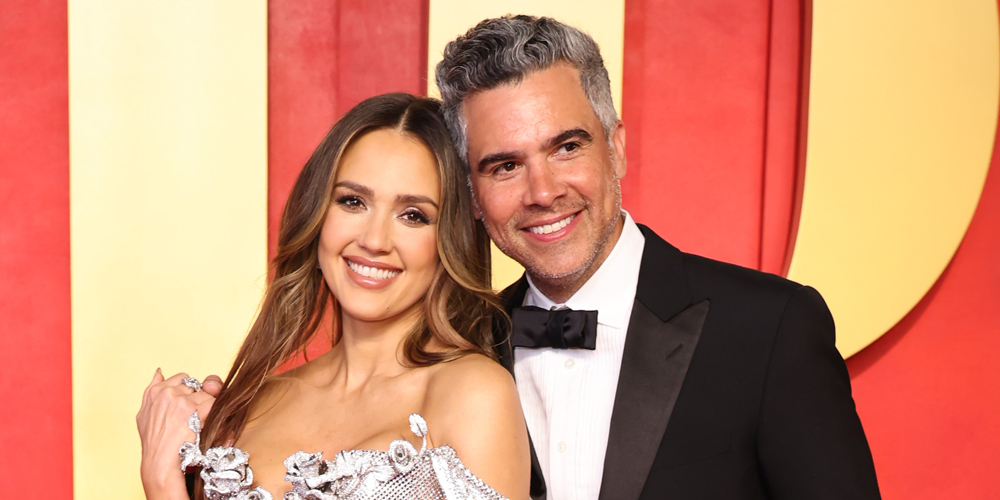 Jessica Alba Dazzles in Gilded Roses During Rare Red Carpet Appearance