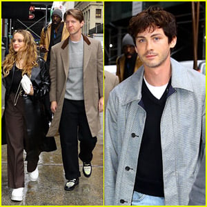 Joey King & Logan Lerman Go On Double Date with Their Partners in New York City
