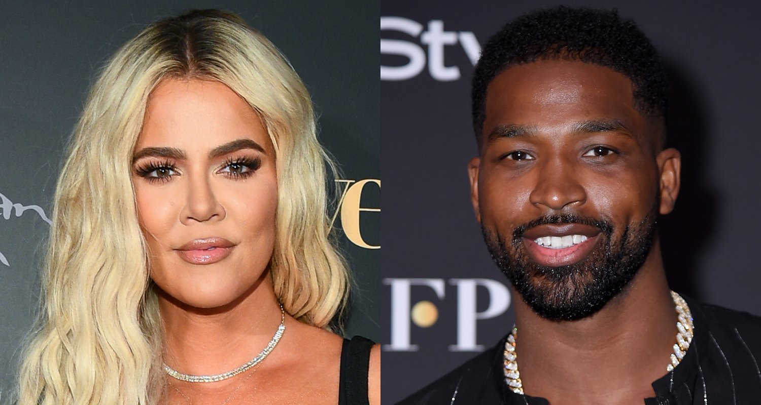 Khloe Kardashian Shares Rare Photo of Tristan Thompson with Their Two