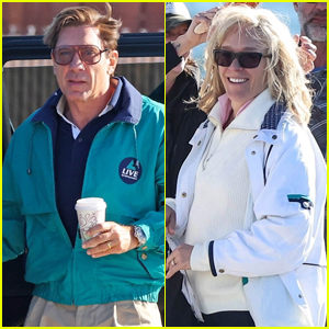 Javier Bardem & Chloe Sevigny Get Into Character While Filming 'Monsters: The Lyle and Erik Menendez Story' in L.A.