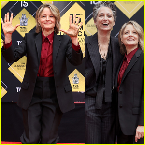 Jodie Foster Celebrates 10th Wedding Anniversary with Wife Alexandra Hedison at Hand & Footprint Ceremony!