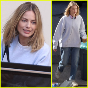 Margot Robbie Wraps Up Another Day of Filming 'A Big Bold Beautiful Journey' in L.A.