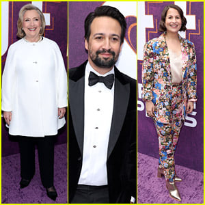 'Suffs' Broadway Musical Gets Star-Studded Crowd on Opening Night Led by Hillary Clinton, Lin-Manuel Miranda, & More
