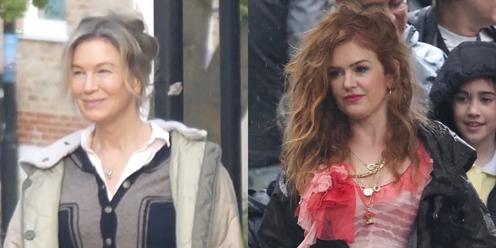 Renee Zellweger Begins Filming ‘Bridget Jones 4,’ Isla Fisher Spotted