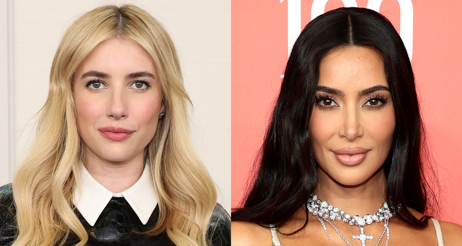 Emma Roberts Says Kim Kardashian Was ‘Very Normal’ on Set of ‘American
