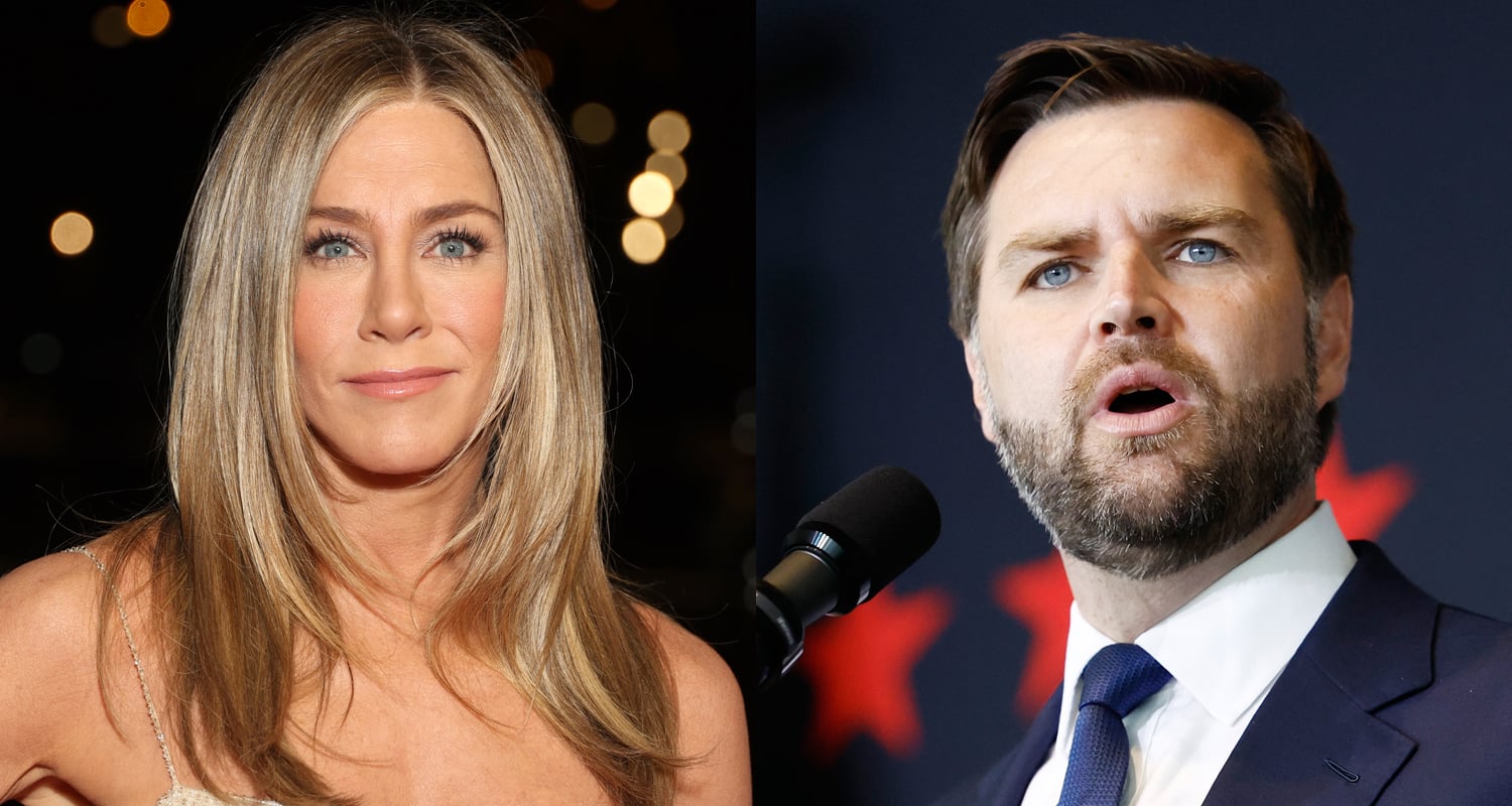 Jennifer Aniston Rips Into J.D. Vance for Past Comments About ‘Childless Cat Ladies’