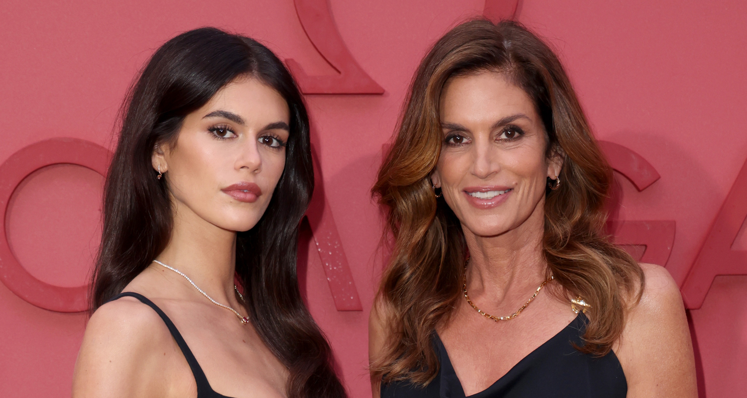 Kaia Gerber & Mom Cindy Crawford Celebrate Opening of OMEGA House In Paris