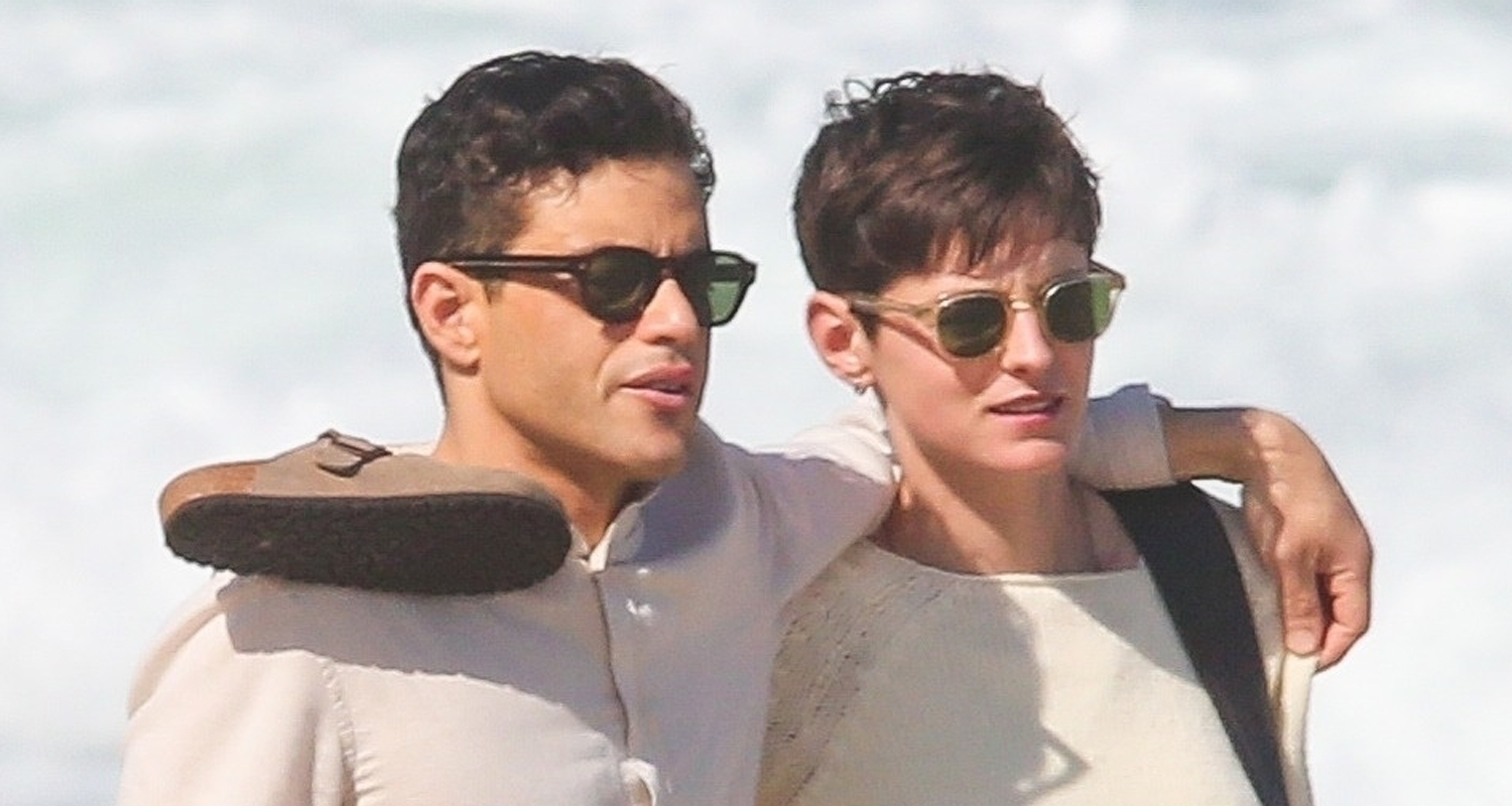 Rami Malek & Emma Corrin Still Going Strong a Year Later, Seen Holding Hands During Beach Stroll in Rio