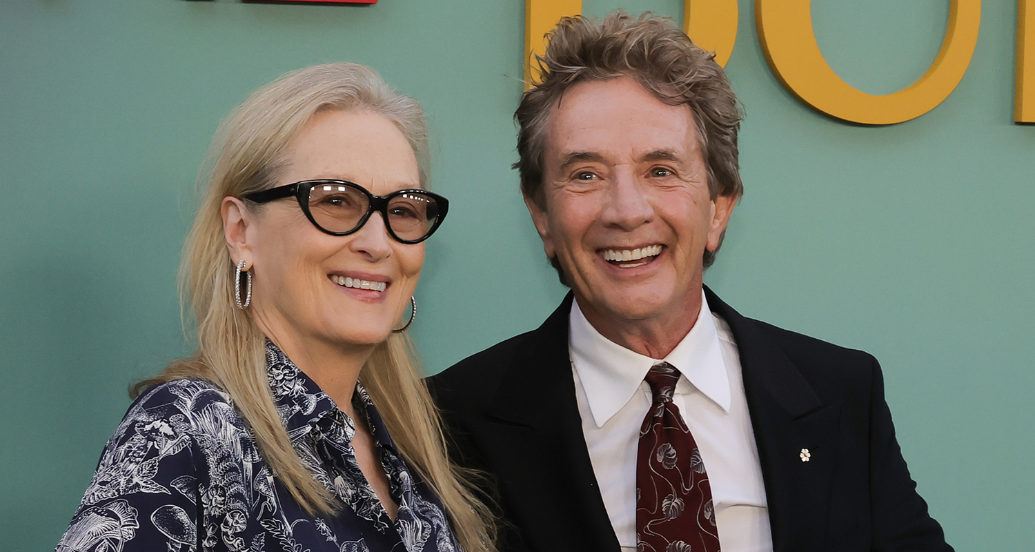Meryl Streep & Martin Short Hold Hands at ‘Only Murders in the Building