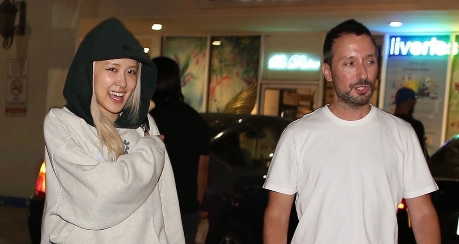 Rosé Grabs Sushi for Dinner with Yves Saint Laurent Creative Director Anthony Vaccarello