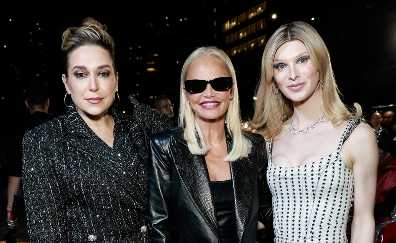 Kristin Chenoweth Supports Christian Cowan at NYFW After the Designer Created Clothes for Her New Broadway Musical!