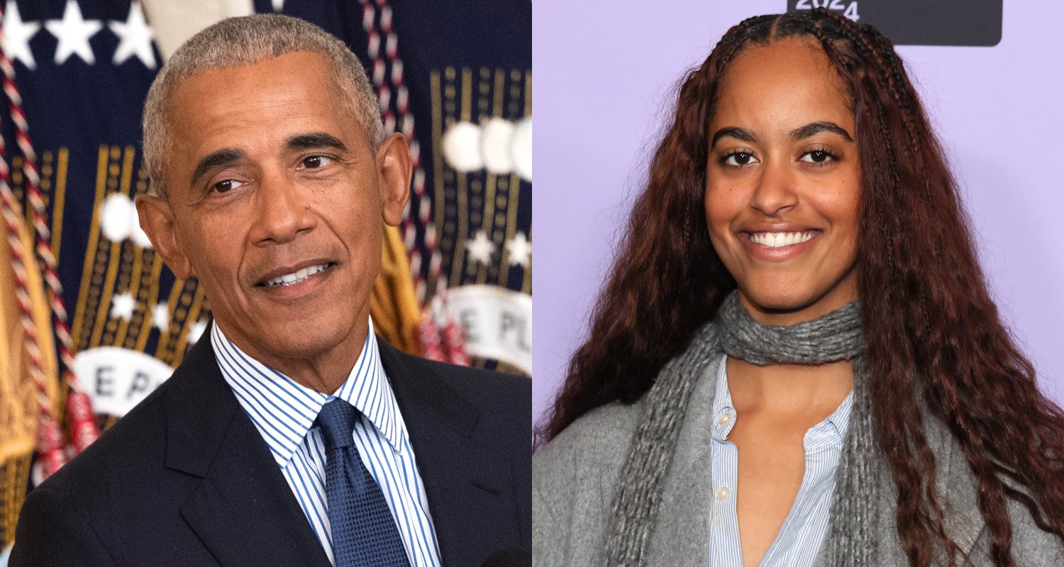 Barack Obama Reacts to Daughter Malia Professionally Dropping Last Name