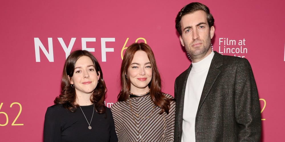 Emma Stone & Husband Dave McCary Attend Premiere of Their New Movie ‘A Real Pain’ at NY Film