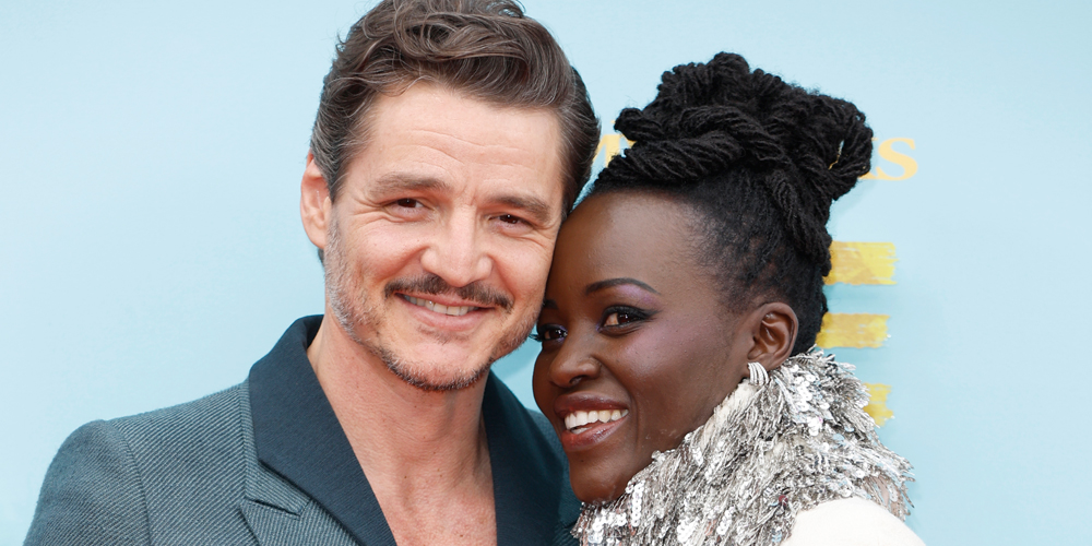 Lupita Nyong’o & Pedro Pascal Share an Embrace While Promoting ‘The Wild Robot’ at BFI London Film Festival