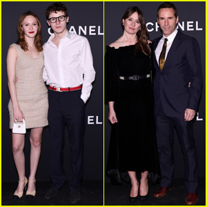 New Couple Sam Nivola & Iris Apatow Double Date With His Parents at