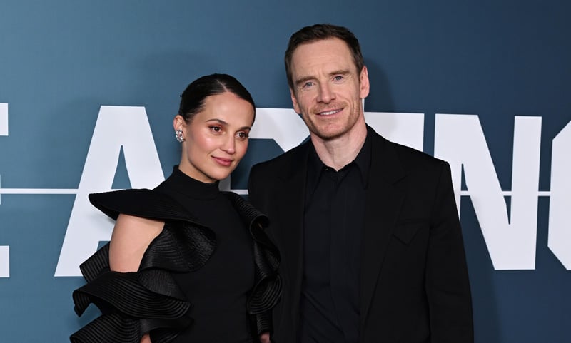 Michael Fassbender Gets Wife Alicia Vikander’s Support at ‘The Agency’ UK Screening Event!