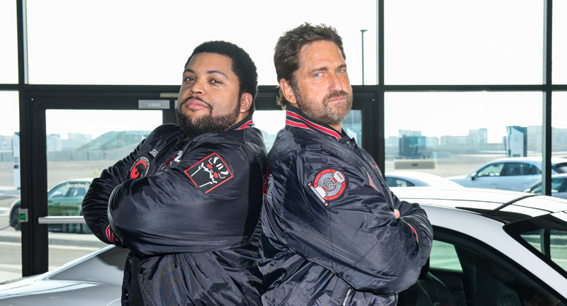 Gerard Butler Kicks Off Press Tour for ‘Den of Thieves 2’ with Co-Star O’Shea Jackson Jr.