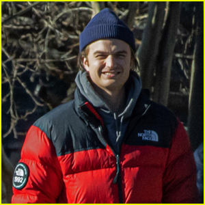Joe Keery Bundles Up as He Arrives on ‘Stranger Things’ Season 5 Set in