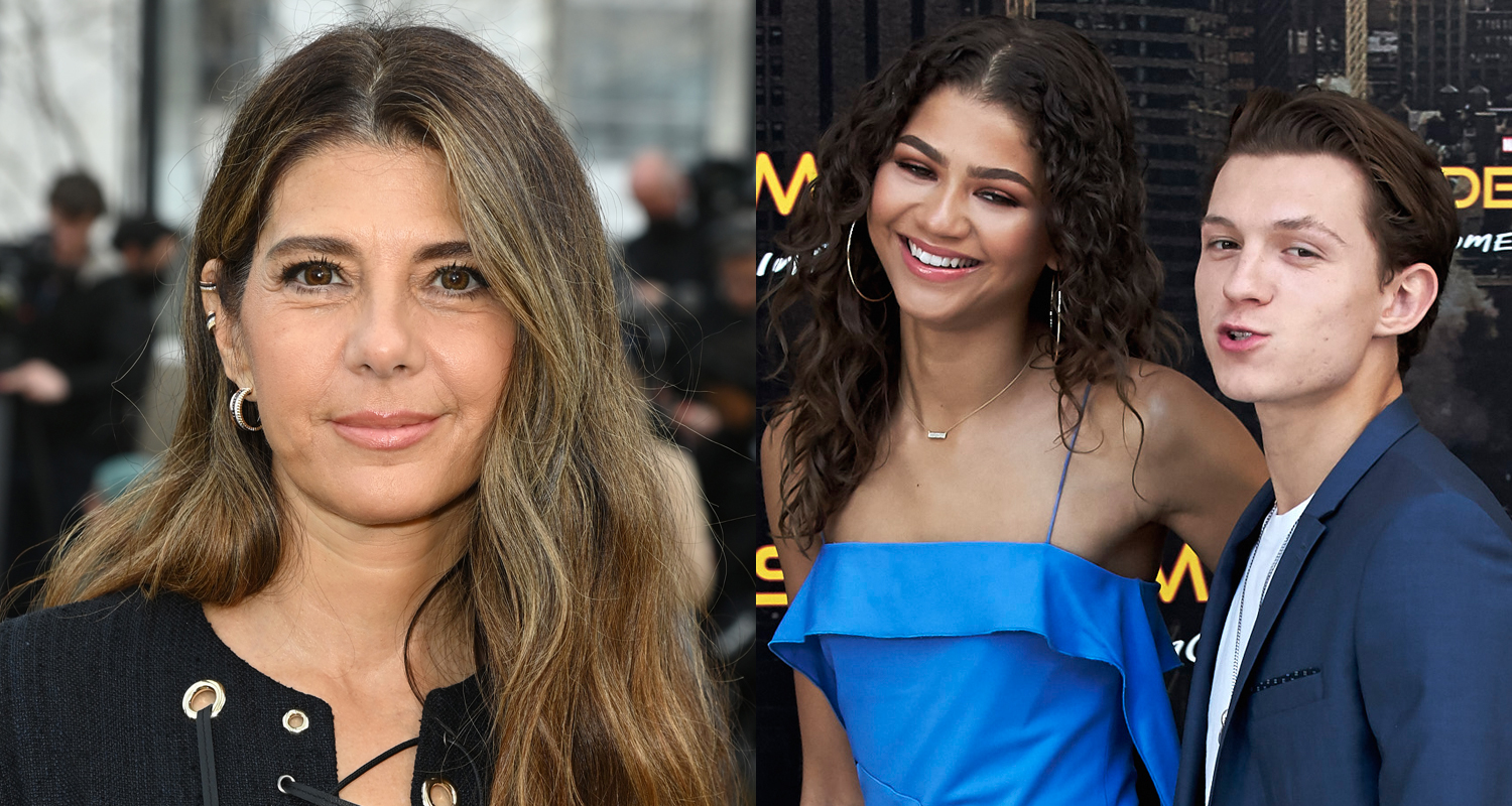 Marisa Tomei Reacts to ‘SpiderMan’ CoStars Tom Holland & Zendaya’s