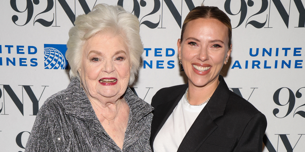 Scarlett Johansson Suits Up To Attend ‘Thelma’ Screening With Star June Squibb