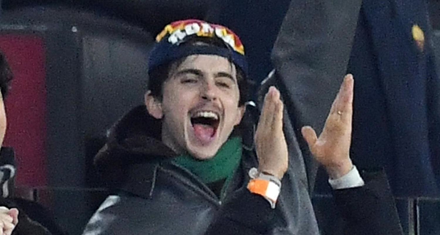 Timothee Chalamet & ‘A Complete Unknown’ Co-Stars Cheer on Roma at ...