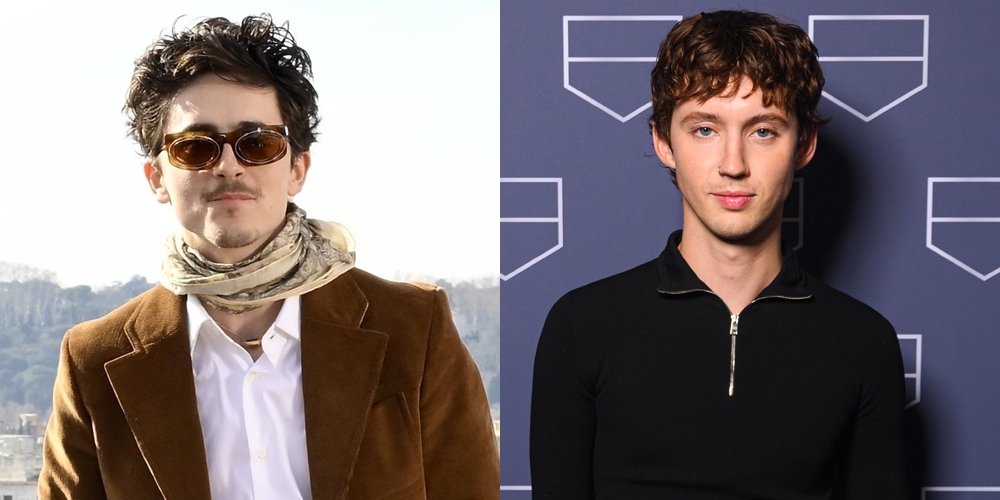 Timothee Chalamet Signs an Autograph as Troye Sivan While Promoting ‘A Complete Unknown’ in Europe