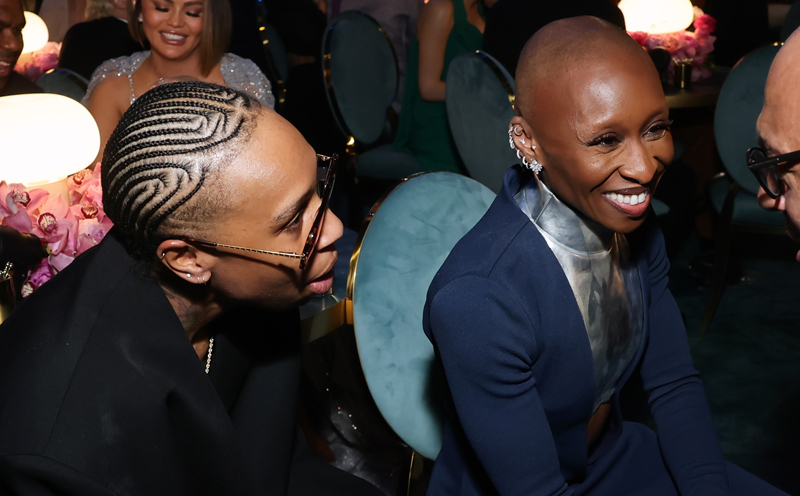 Cynthia Erivo Wears Massive Ring on That Finger While Attending Grammys