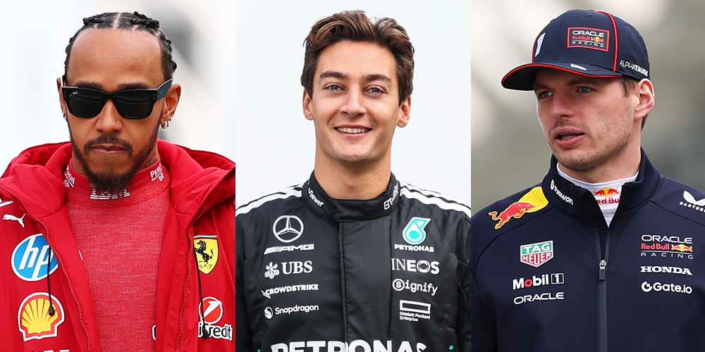 Lewis Hamilton, George Russell, Max Verstappen & More Formula 1 Drivers Arrive For First Day of Testing In Bahrain