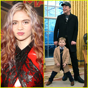 Grimes Reacts to Ex Elon Musk Parading Their Son X Æ A-12 at White